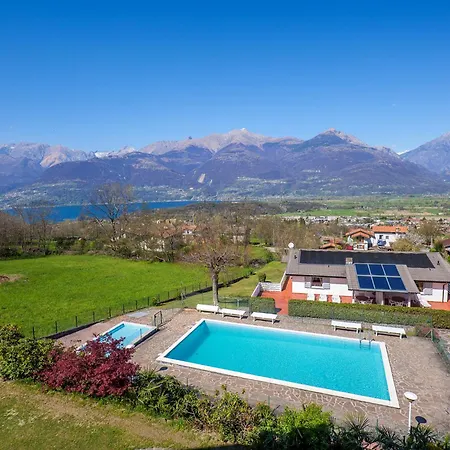 Bellavista B Garten-appartement Mit Pool * Colico